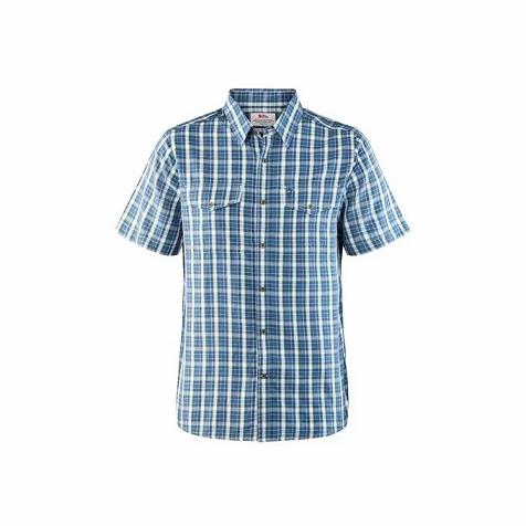 Fjallraven Abisko Shirts Blue Singapore For Men (SG-344924)